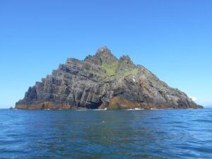 skellig michael vistors